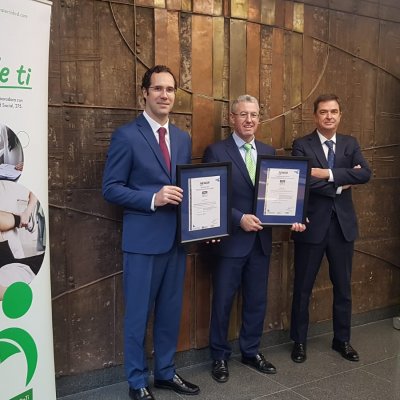 Enrique Megía, Pedro Serrera y Gonzalo Piédrola