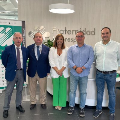 Dr. Antonio del Corral, Alfonso Gómez, Cristina Rivera, Rodrigo Romero y Francisco Javier García