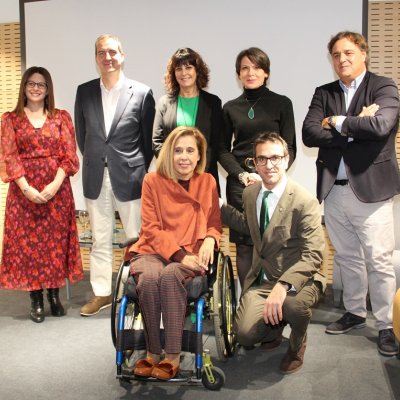 Foto de los intervinientes en la jornada