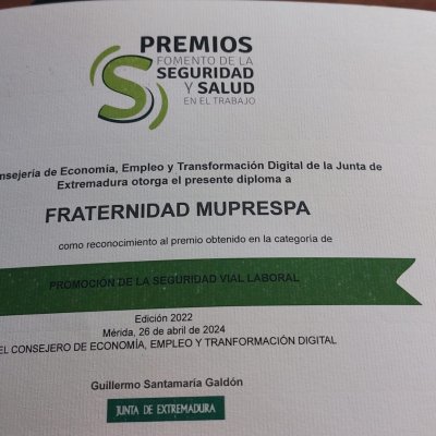 Fraternidad-Muprespa, premiada