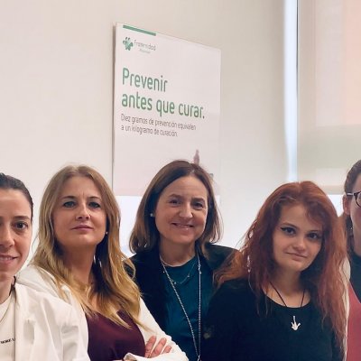 Sara Álvarez ha visitat el centre sanitari Mutua d'Avilés