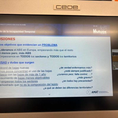 Imagen de un documento expuesto durante la jornada