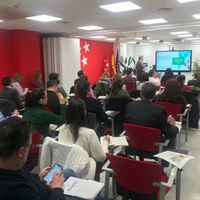 Imagen del auditorio donde tuvo lugar el taller