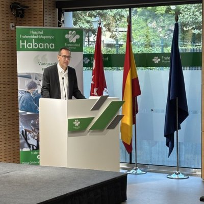 Javier García González, presidente de la comunidad AEC