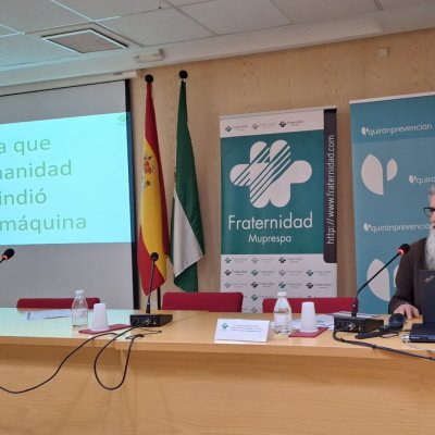 Javier Sánchez durante su intervención