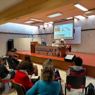 José Ignacio Mora durante su ponencia en la jornada