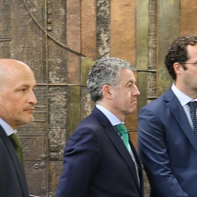 José Luis García, Pedro Serrera y Enrique Megía