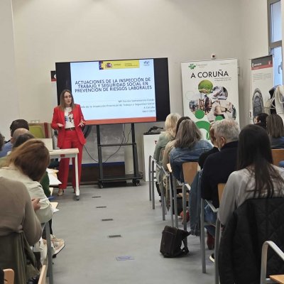 Mª Encina Santamarina Durán (Jefa de Inspección de Trabajo y Seguridad Social en la dirección provincial de A Coruña