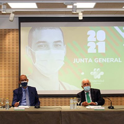 Mesa 1 Junta General 2020 de Fraternidad-Muprespa