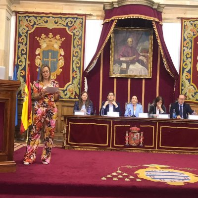 Momento de la celebración de la entrega de Premios