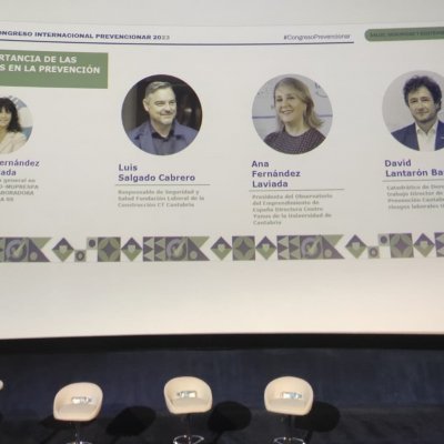 Participantes en la mesa "La importancia de las alianzas en la Prevención"