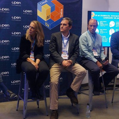 Pedro Serrera, durante su paticipación en el evento organizado por OpenSistemas