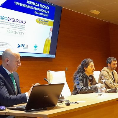 Rafael Delgado, durante su participación en la jornada