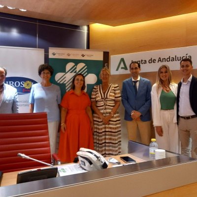 Rafael Zafra, Mª Carmen Cano, Mª del Mar Perez, Matilde Góngora, Alfonso Gerez, Sofía Carra y Francisco Salazar