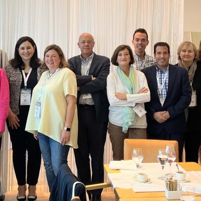 Foto de familia de los representantes de las distintas mutuas colaboradoras con la Seguridad Social que participaron en el Congreso