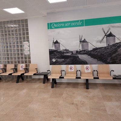 Sala de espera del centro asistencial de Ciudad Real