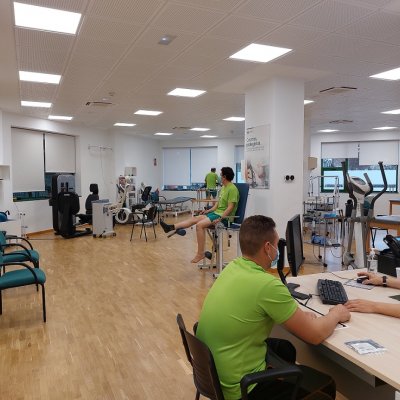 Sala de rehabilitación del centro asistencial de Ciudad Real