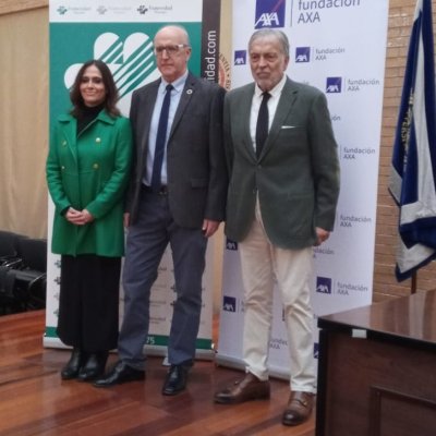Silvia Vela, Javier Lozano y Antonio José Millán