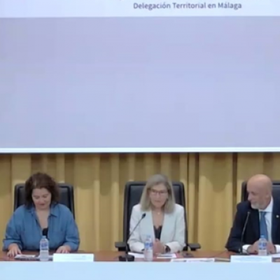 Sonia Medrano, durante la apertura del acto