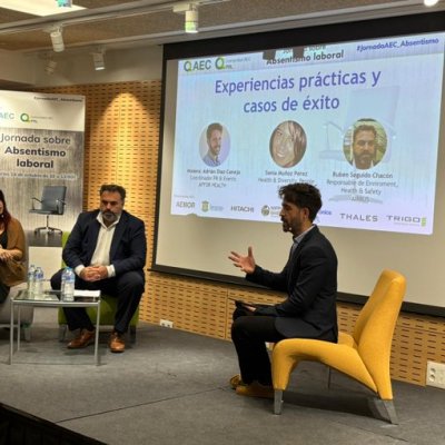 Sonia Muñoz, Rubén Seguido y Adrián Díaz Caneja