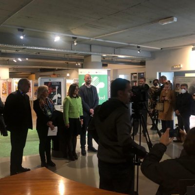 Exposición de carteles españoles de prevención del siglo XX en el Museo de la Industria Armera de Eibar