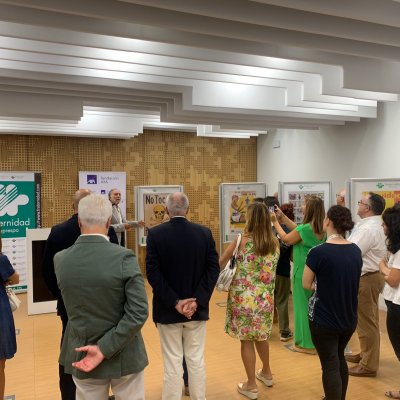 Asistentes a la exposición