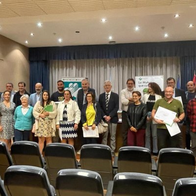 grupo de galardonados