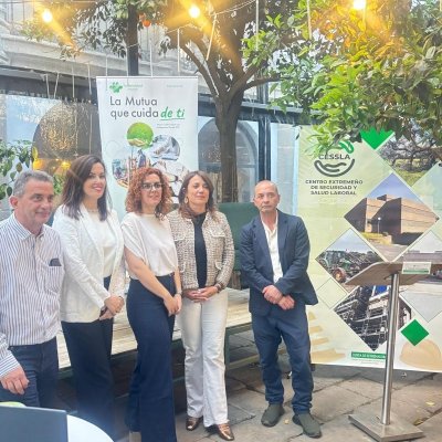 Ponentes de la jornada, al inicio de la misma