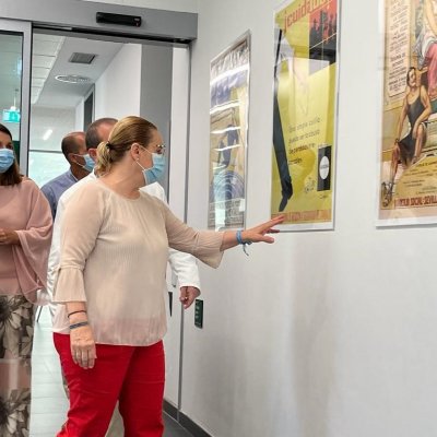 Ana Mula, Cristina Rivera, José Sánchez y Alfonso Gómez, han recorrido las diferentes estancias que conforman esta nueva sede