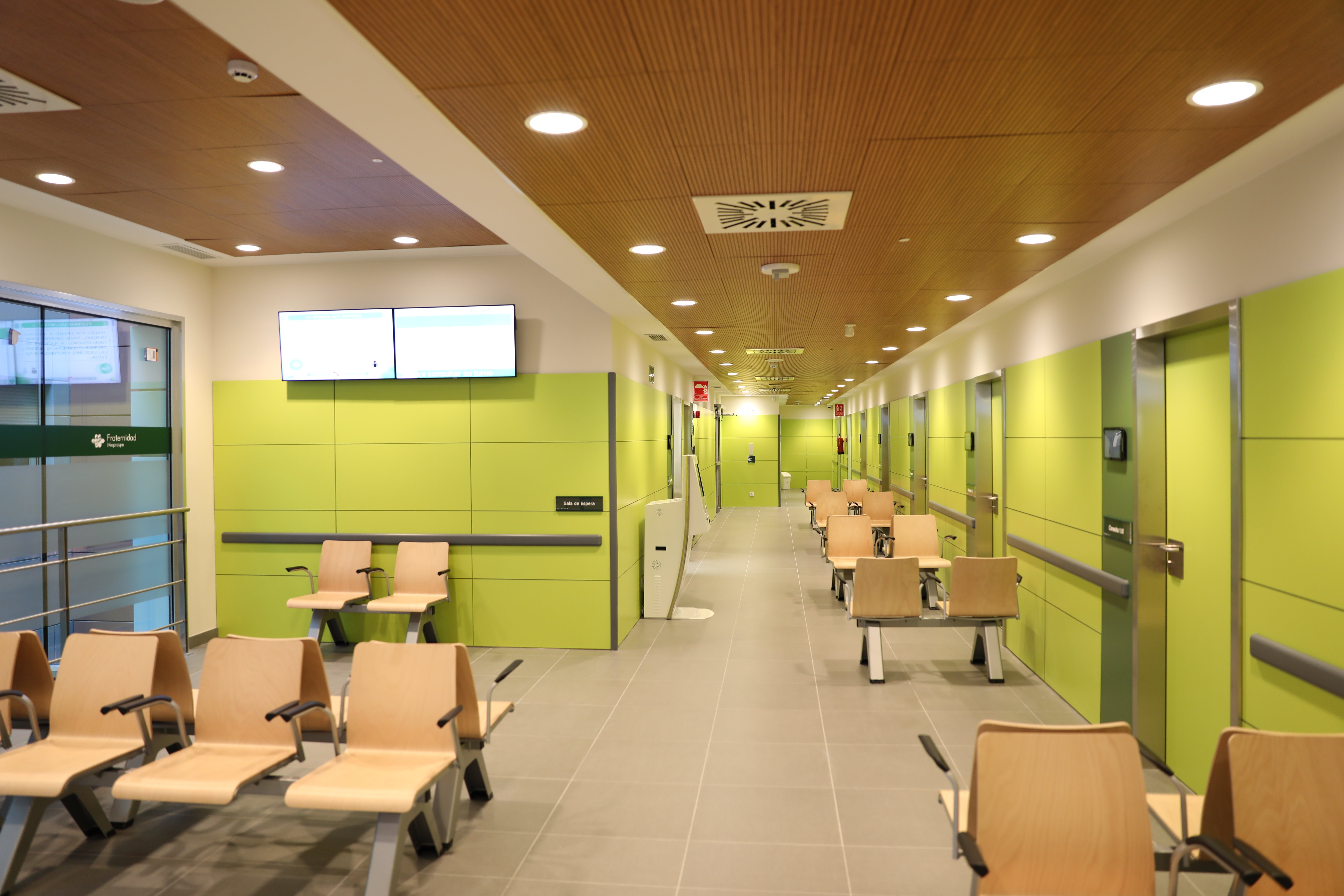 Sala de espera FRATERNIDAD-MUPRESPA HABANA