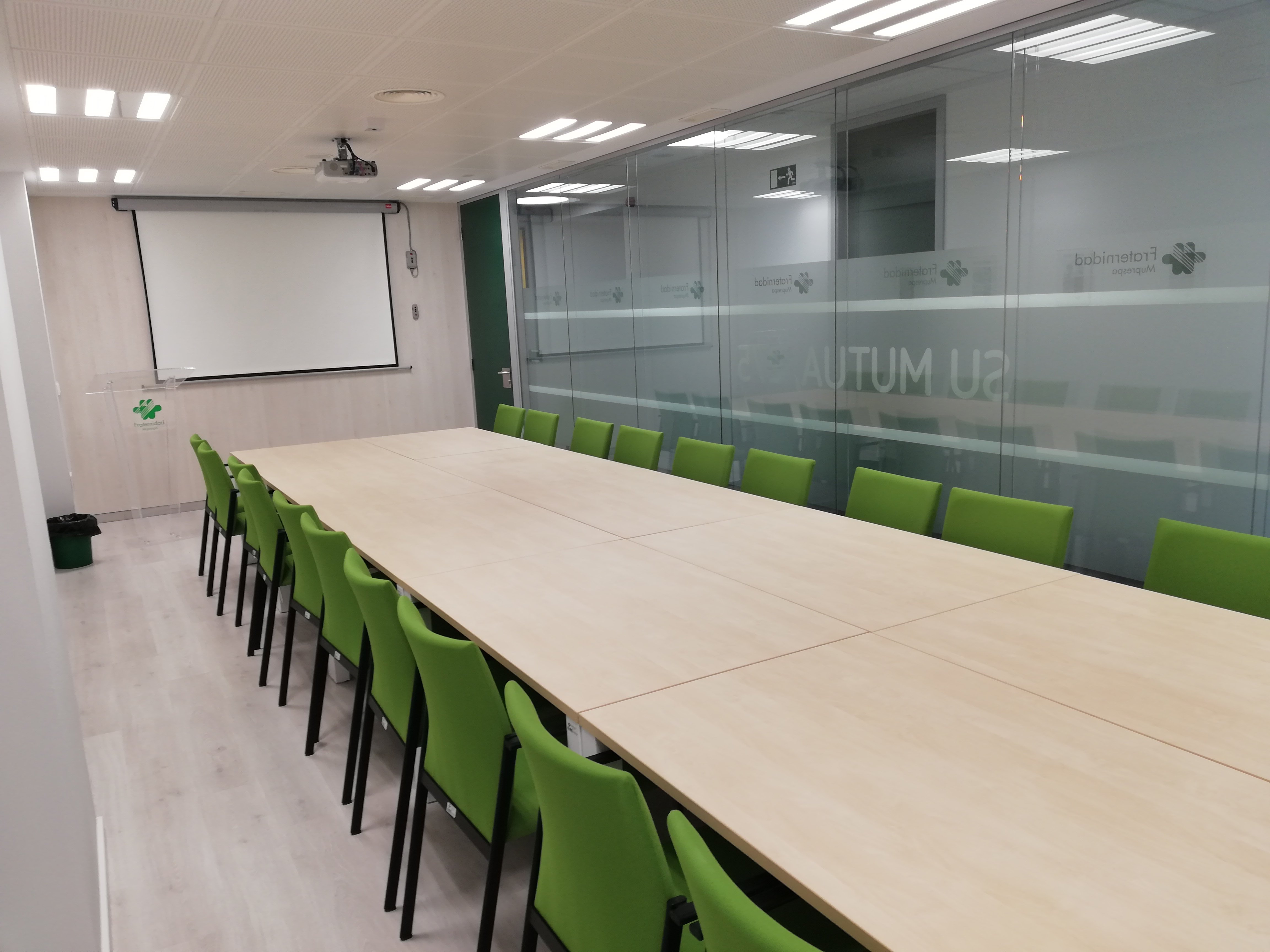 Sala de formación - FRATERNIDAD-MUPRESPA. Aranda de Duero