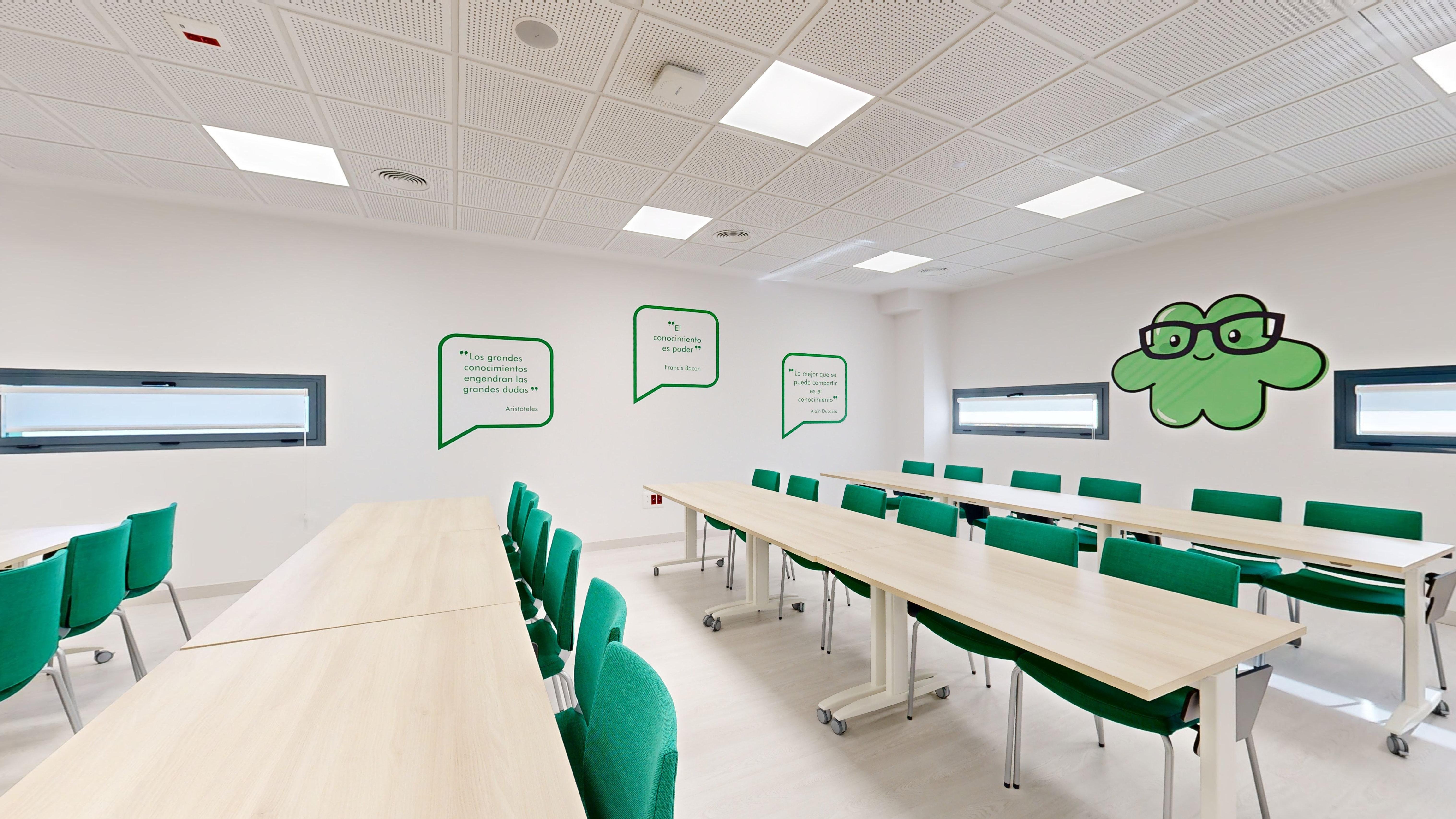 Sala de formación de Fraternidad-Muprespa Alcorcón