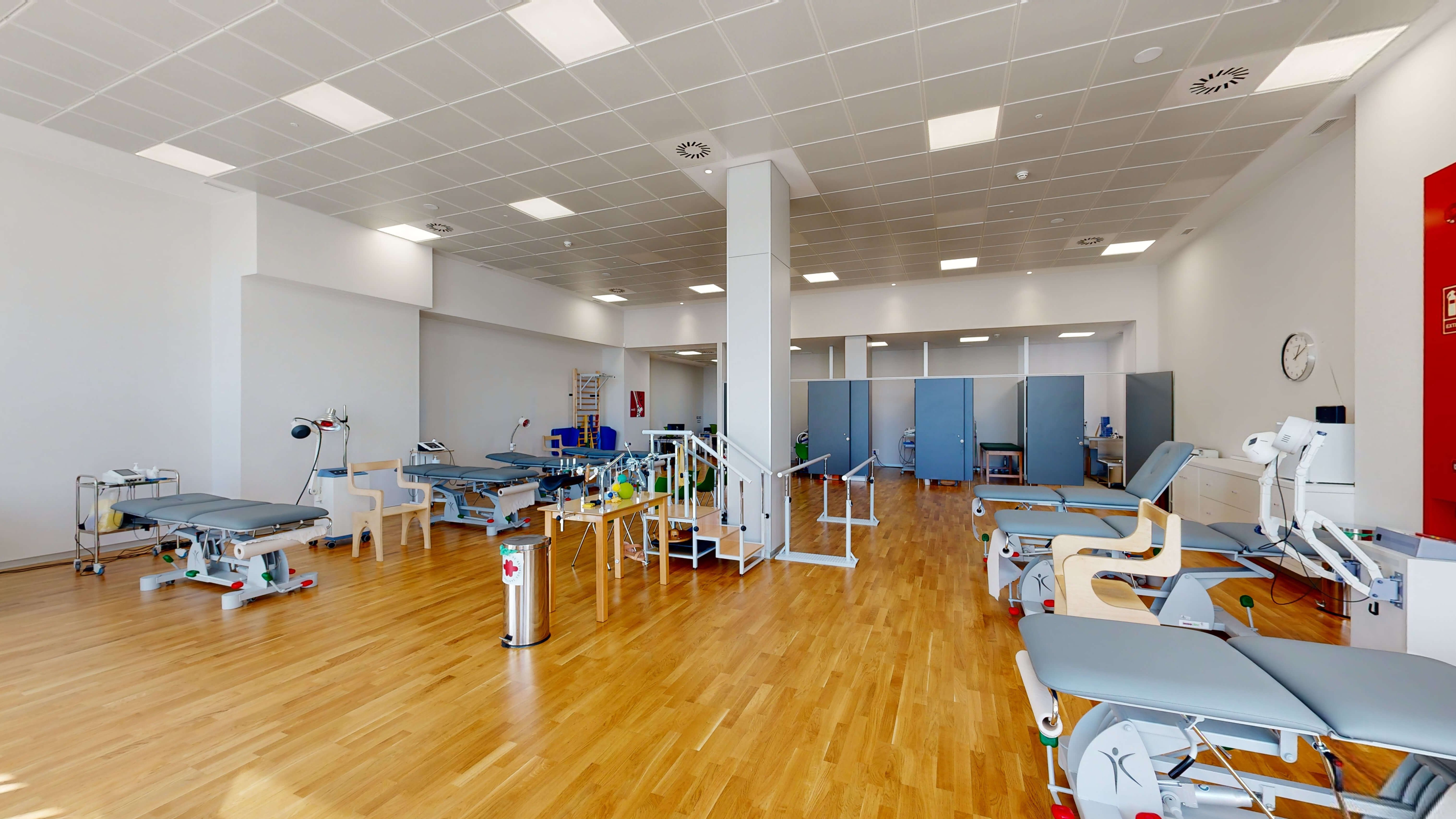 Sala de rehabilitación de Fraternidad-Muprespa A Coruña