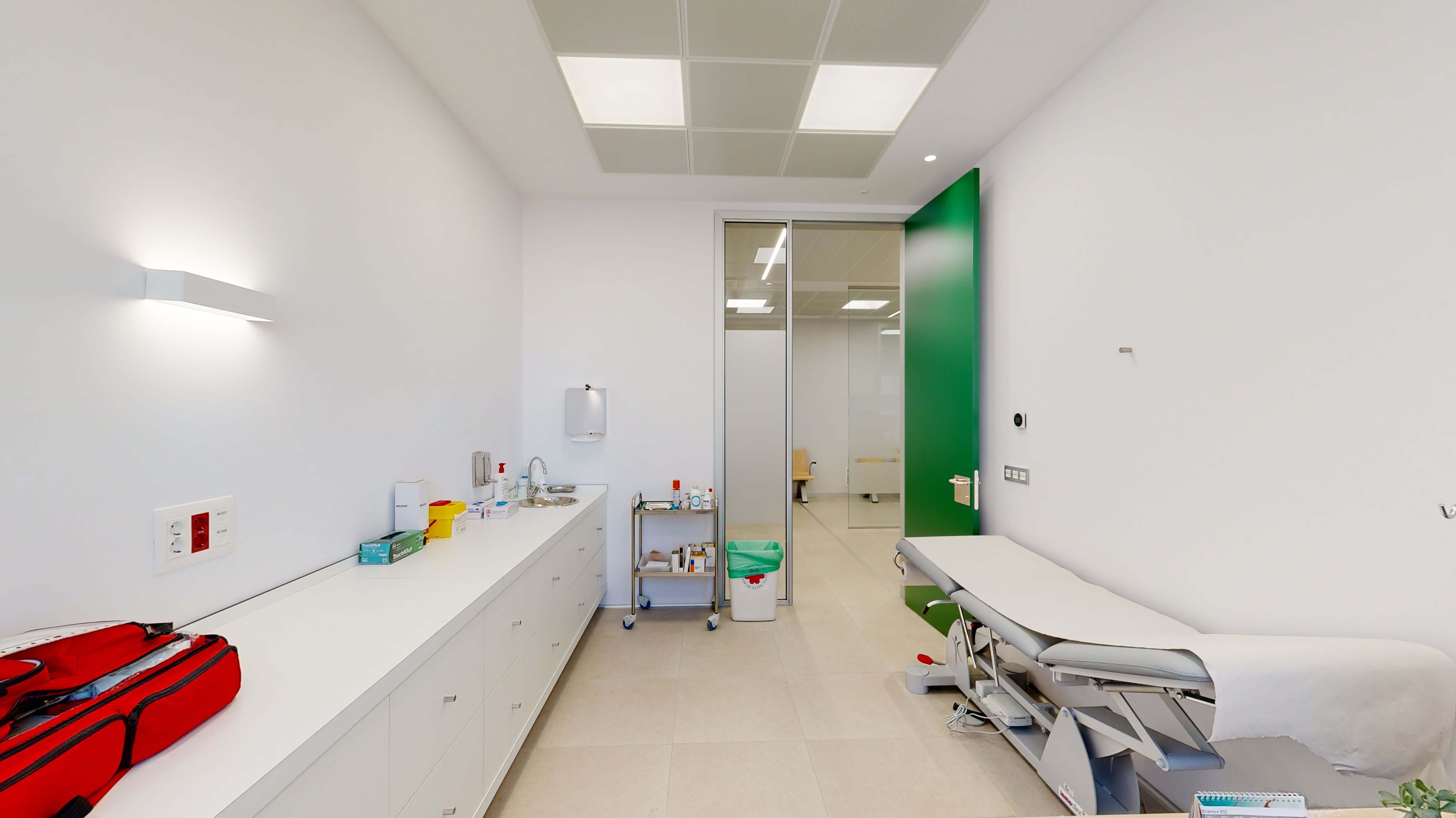 Sala de curas de Fraternidad-Muprespa A Coruña