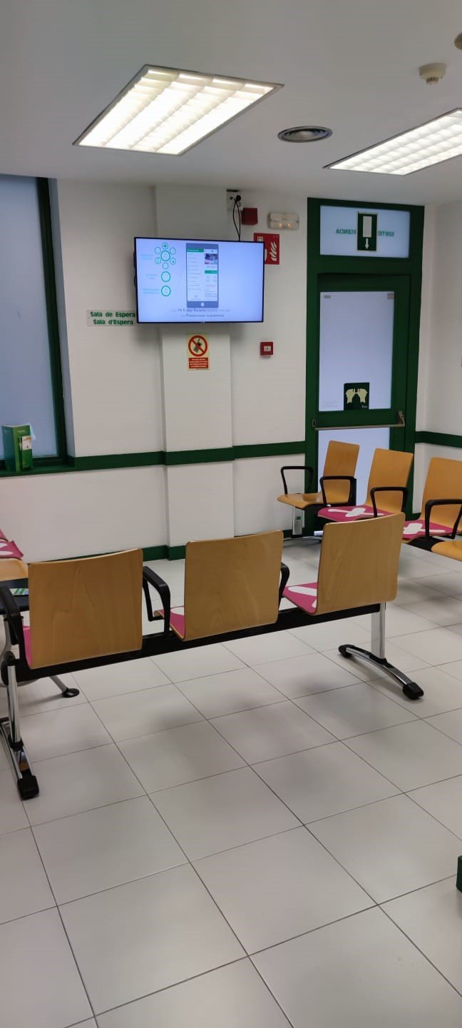 Sala de espera II - FRATERNIDAD-MUPRESPA. Girona