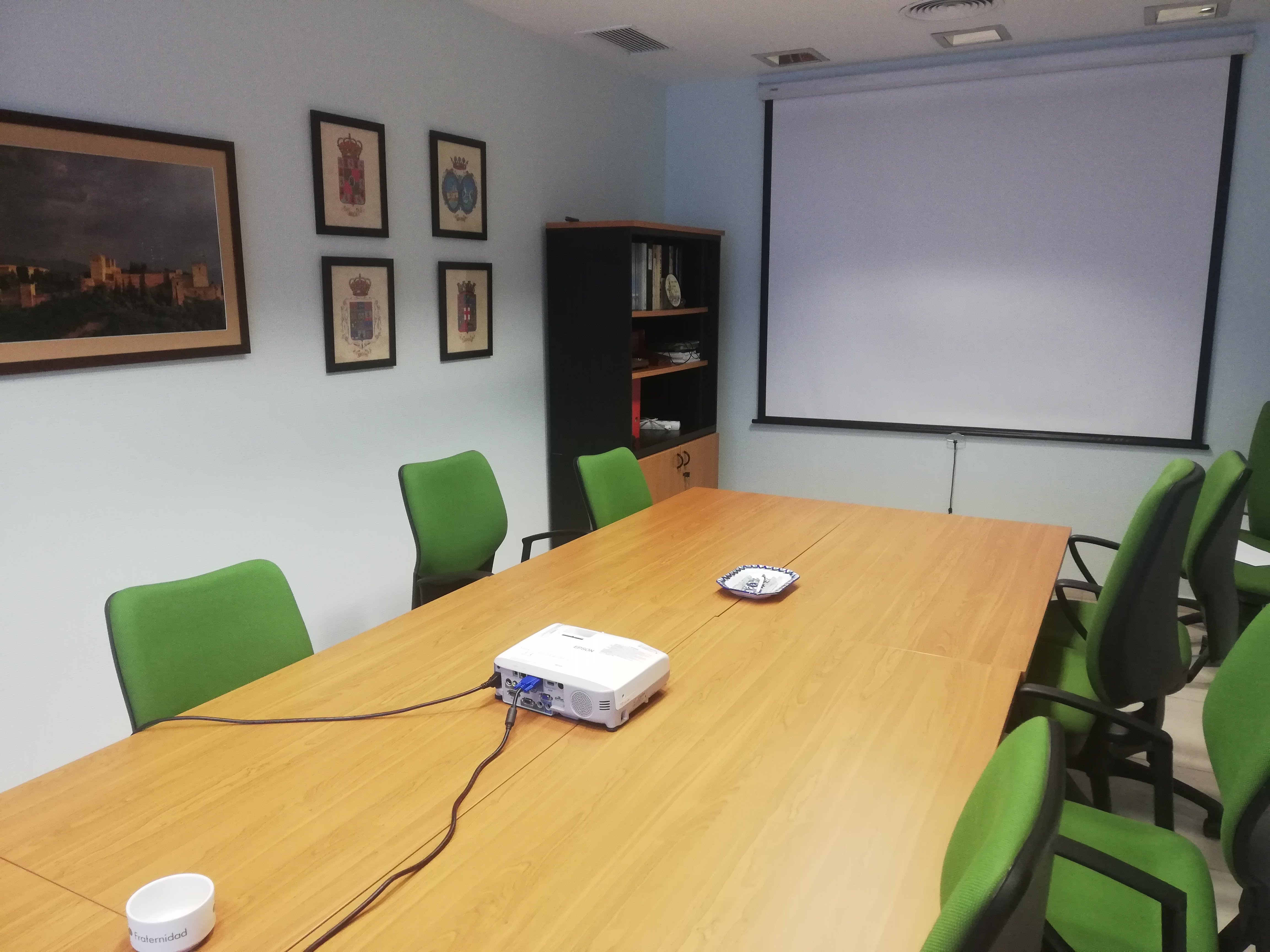 Sala de formación - FRATERNIDAD-MUPRESPA. DIRECCIÓN PROVINCIAL DE GRANADA