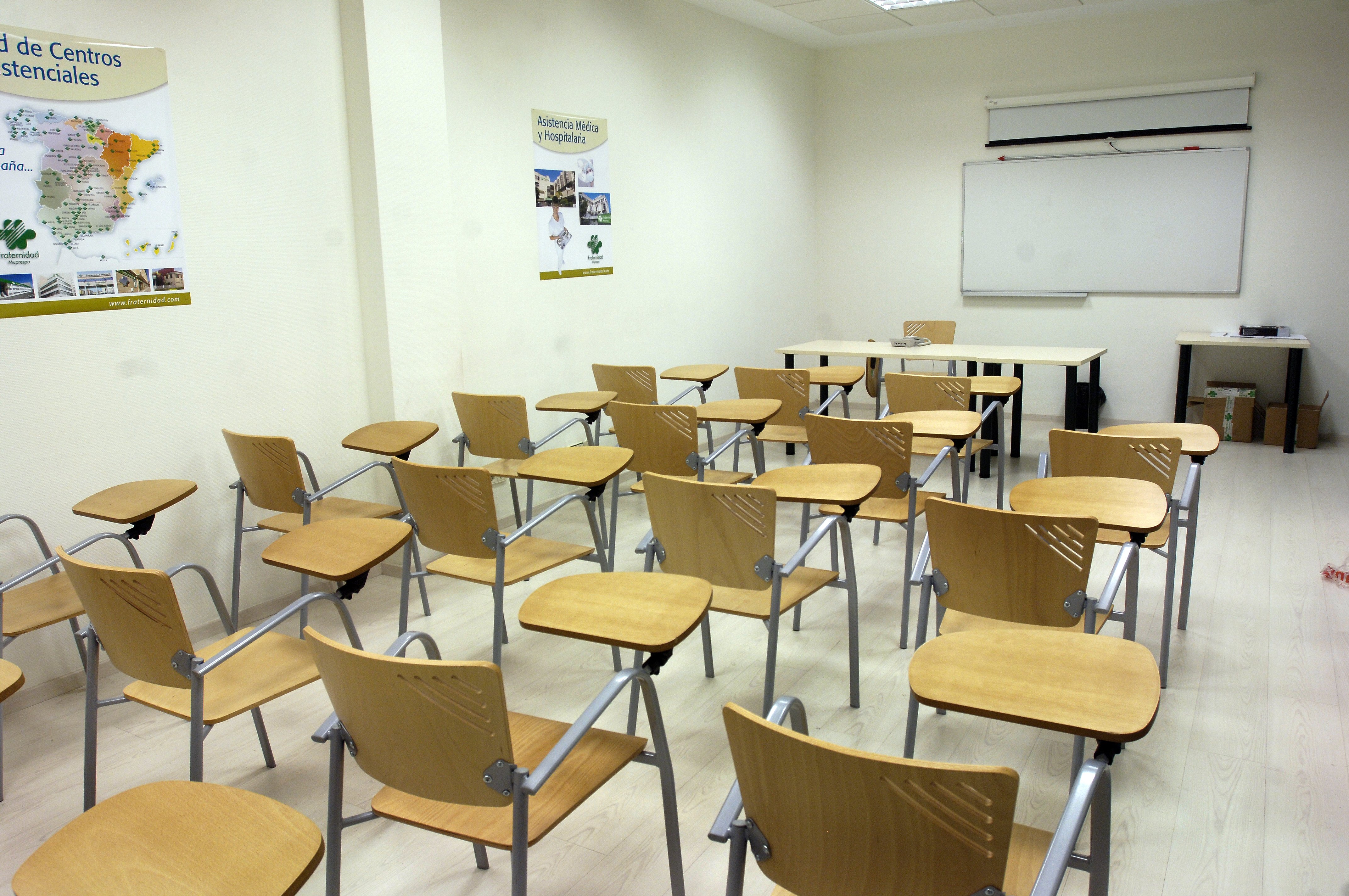 Sala de formación - FRATERNIDAD-MUPRESPA. DIRECCIÓN PROVINCIAL DE HUELVA