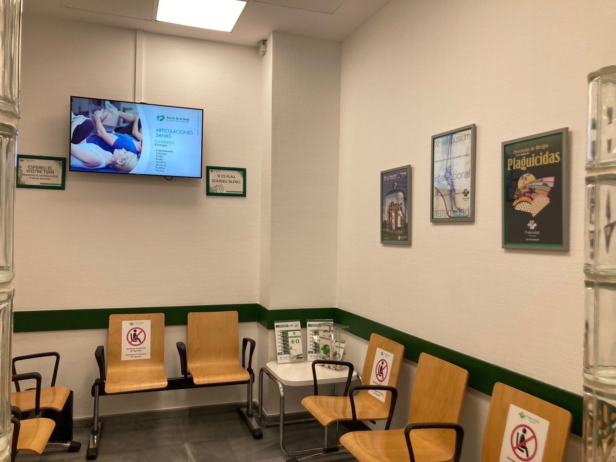 Sala de espera - FRATERNIDAD-MUPRESPA. DIRECCIÓN PROVINCIAL DE LLEIDA