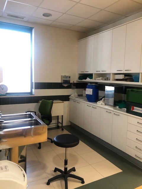 Sala de curas - FRATERNIDAD-MUPRESPA. DIRECCIÓN PROVINCIAL DE LA RIOJA