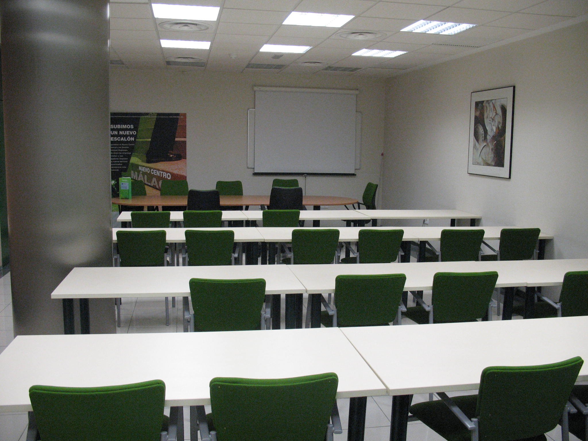 Sala de formación - FRATERNIDAD-MUPRESPA. DIRECCIÓN PROVINCIAL DE MÁLAGA