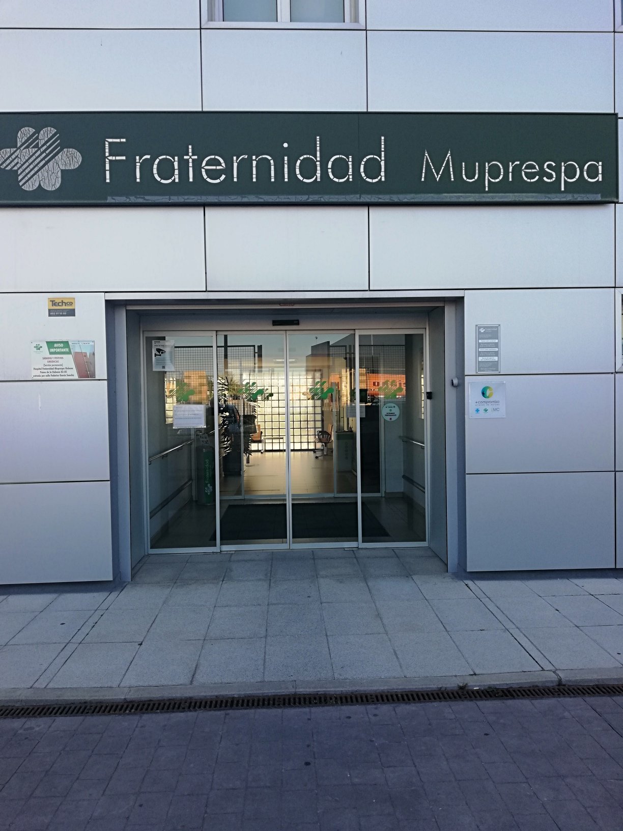 Entrada - FRATERNIDAD-MUPRESPA. Móstoles