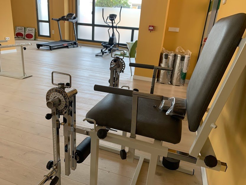 Sala de rehabilitación FRATERNIDAD-MUPRESPA. Fuengirola