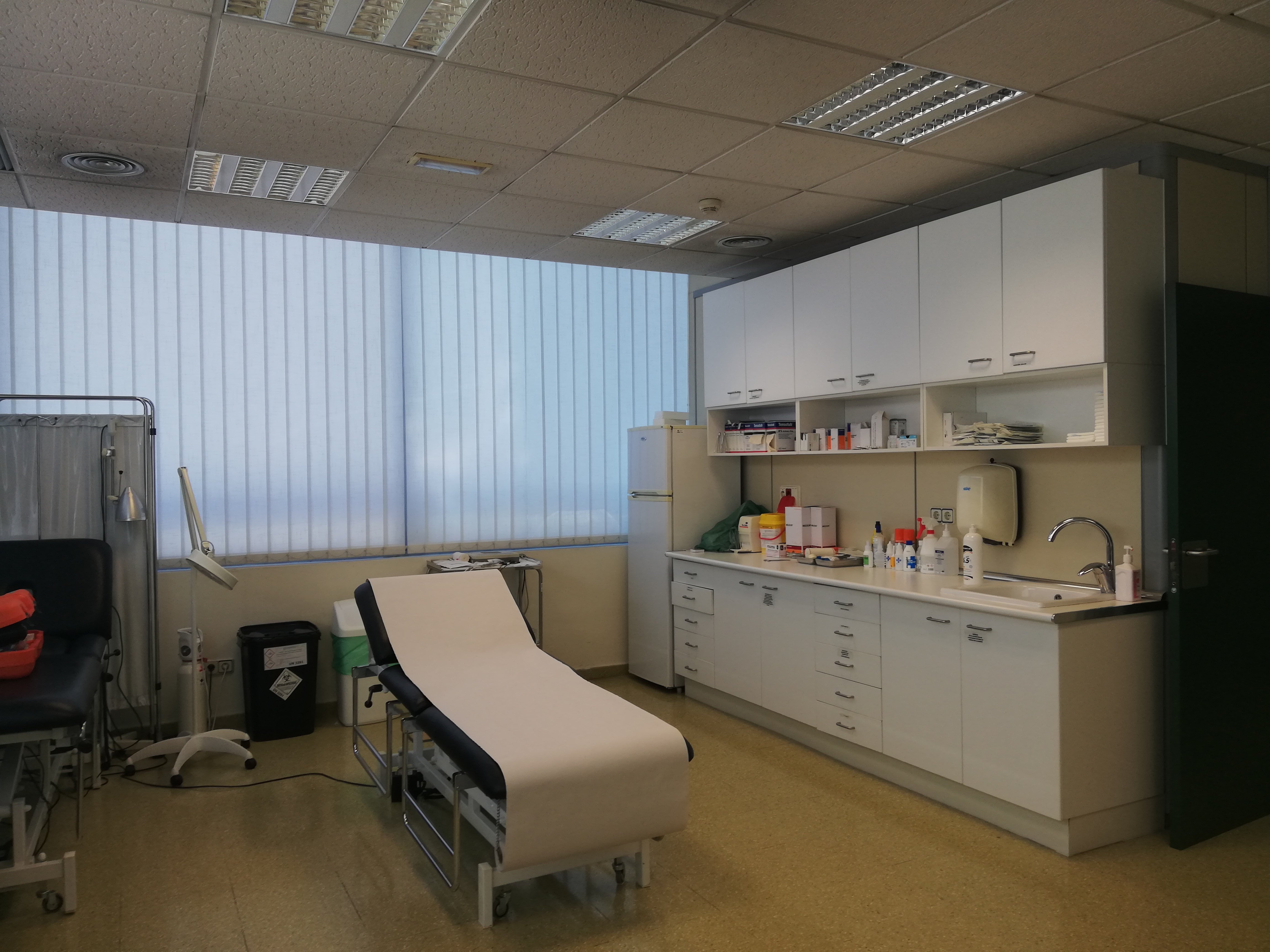 Sala de curas - FRATERNIDAD-MUPRESPA. San Sebastián de los Reyes