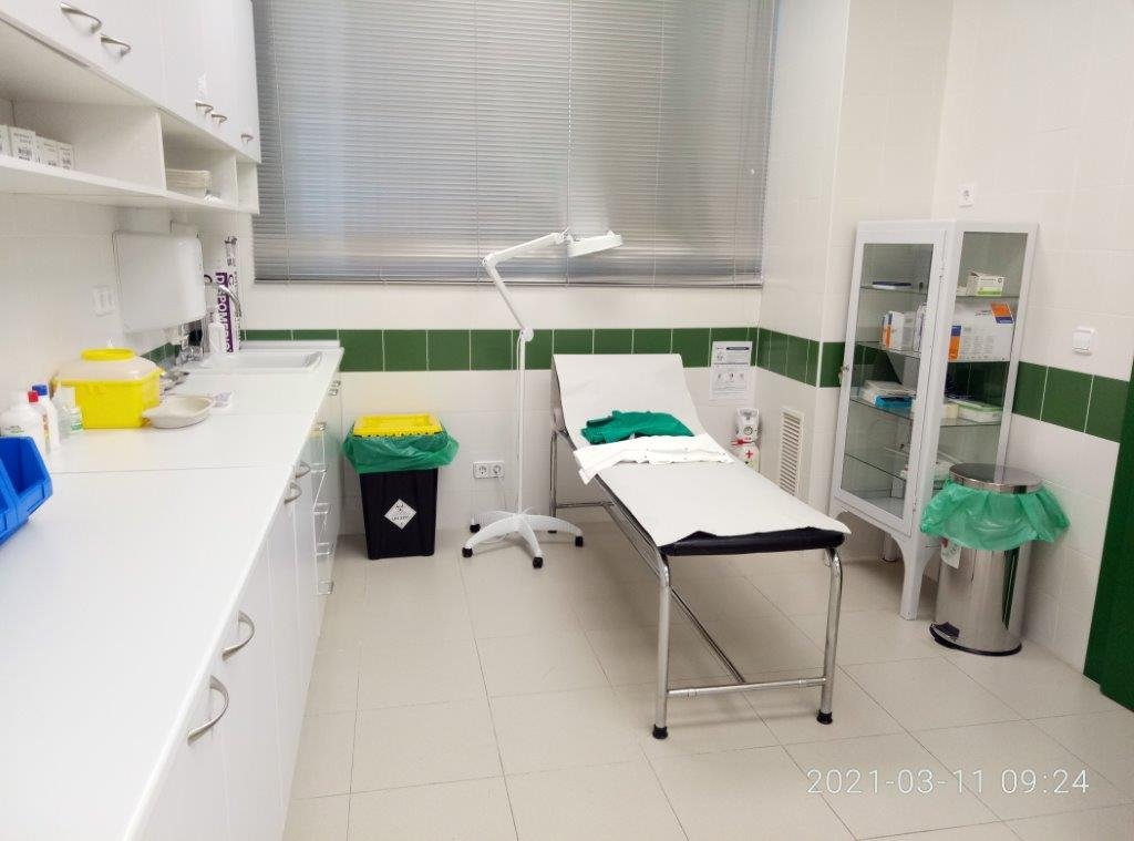 Sala de curas - FRATERNIDAD-MUPRESPA. Santiago de Compostela