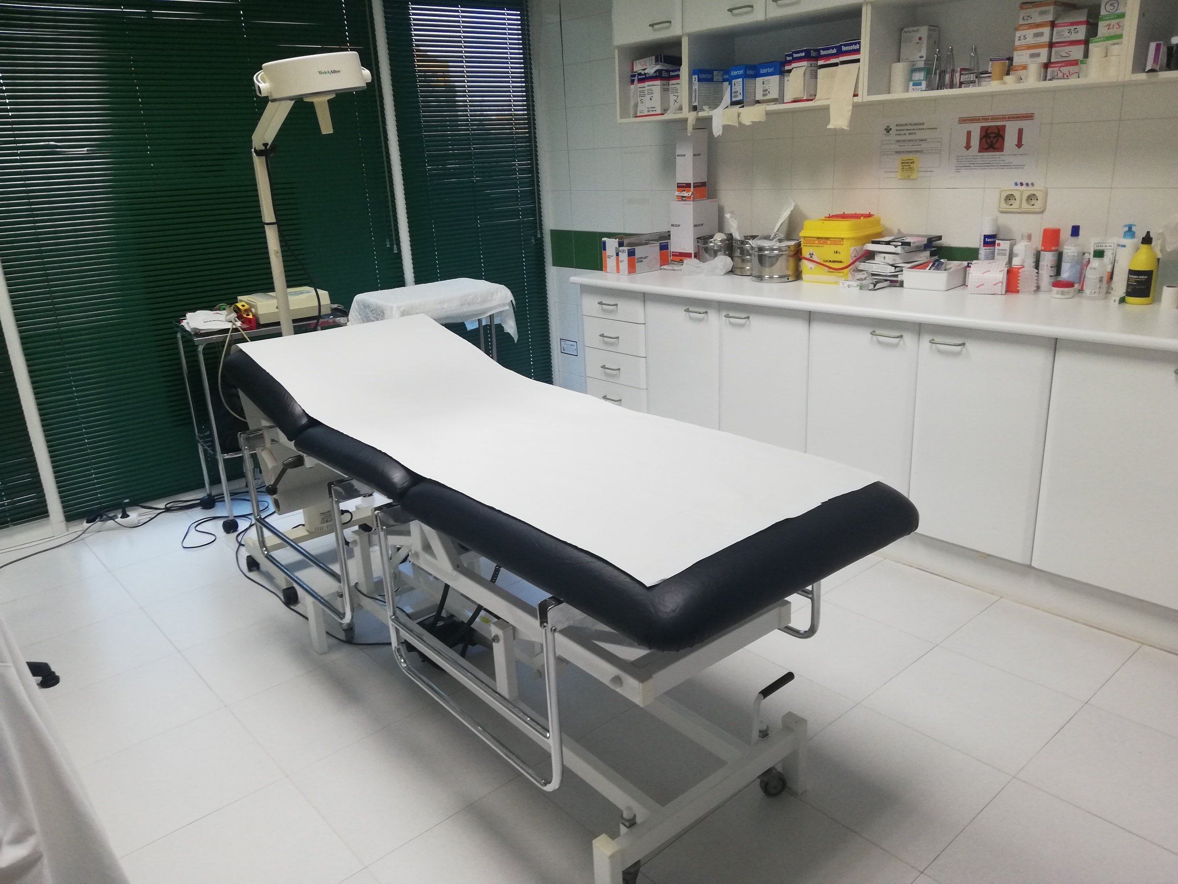 Sala de curas - FRATERNIDAD-MUPRESPA. DIRECCIÓN PROVINCIAL DE TOLEDO