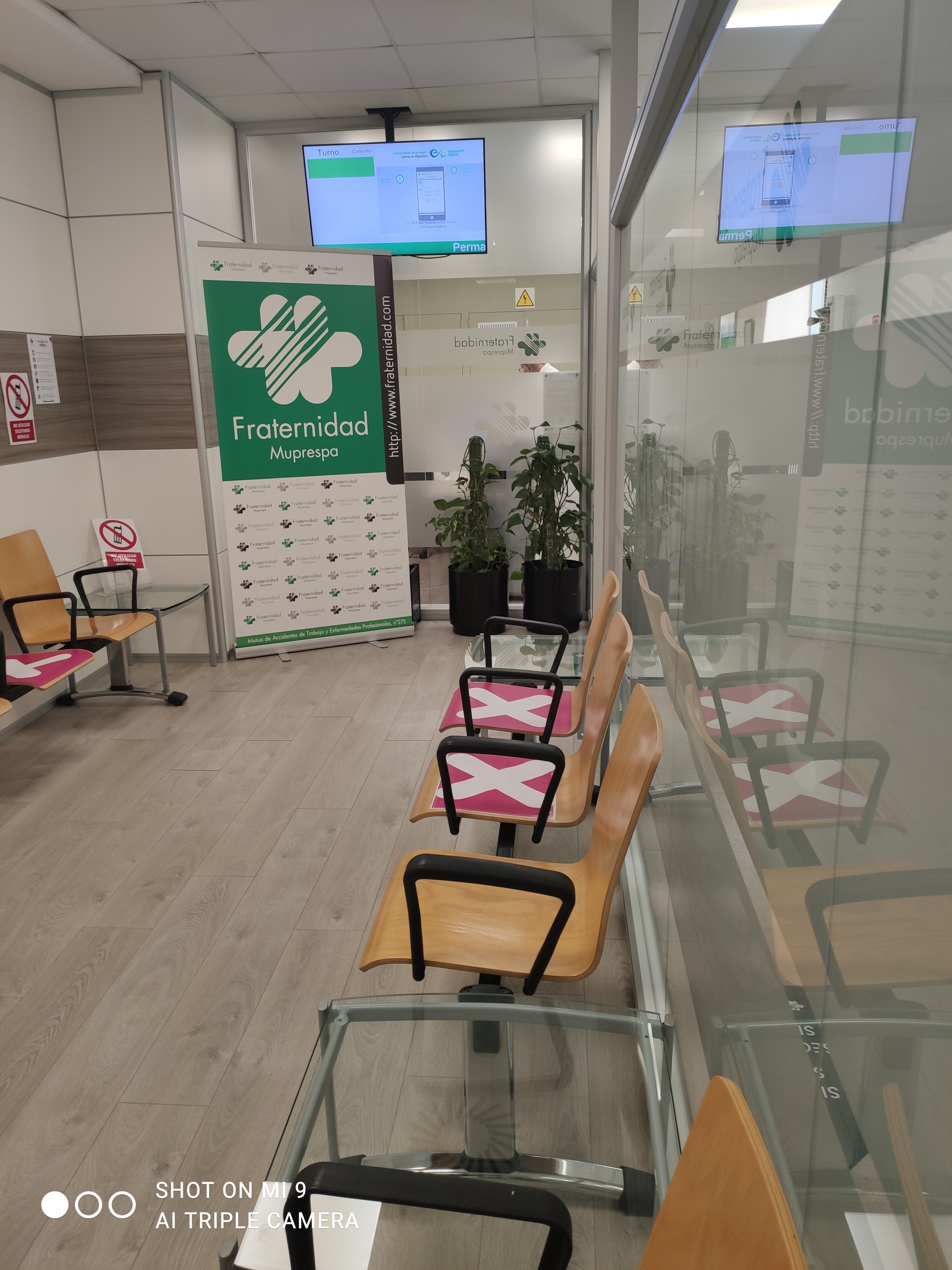 Sala de espera - FRATERNIDAD-MUPRESPA. Tordera