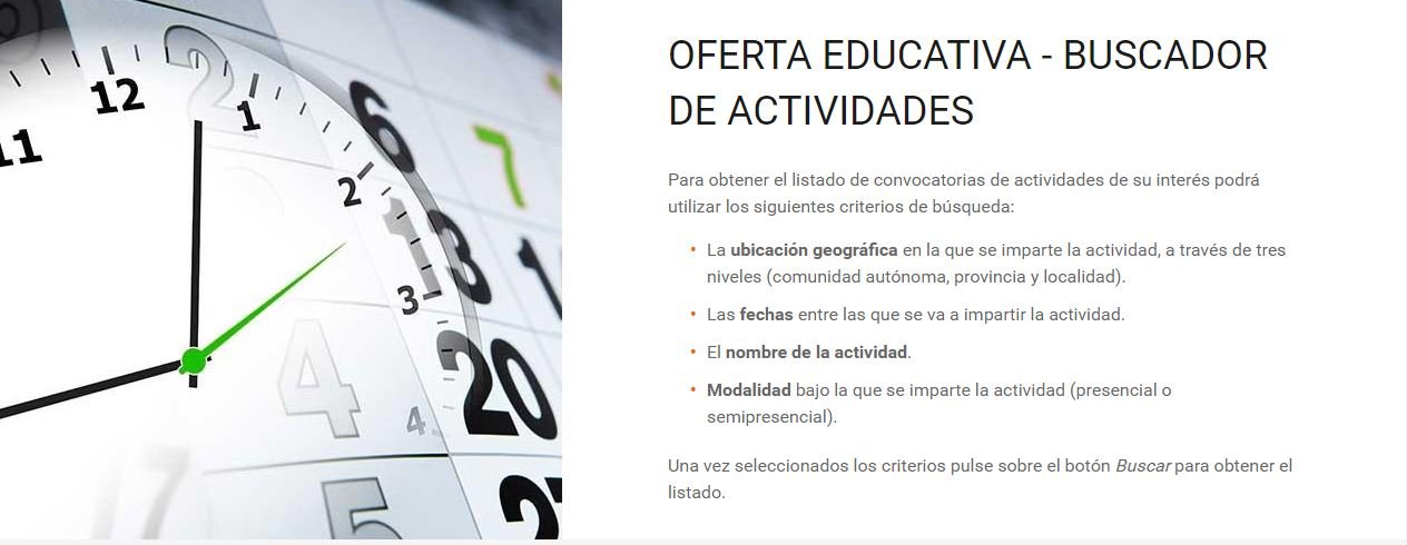 Oferta educativa