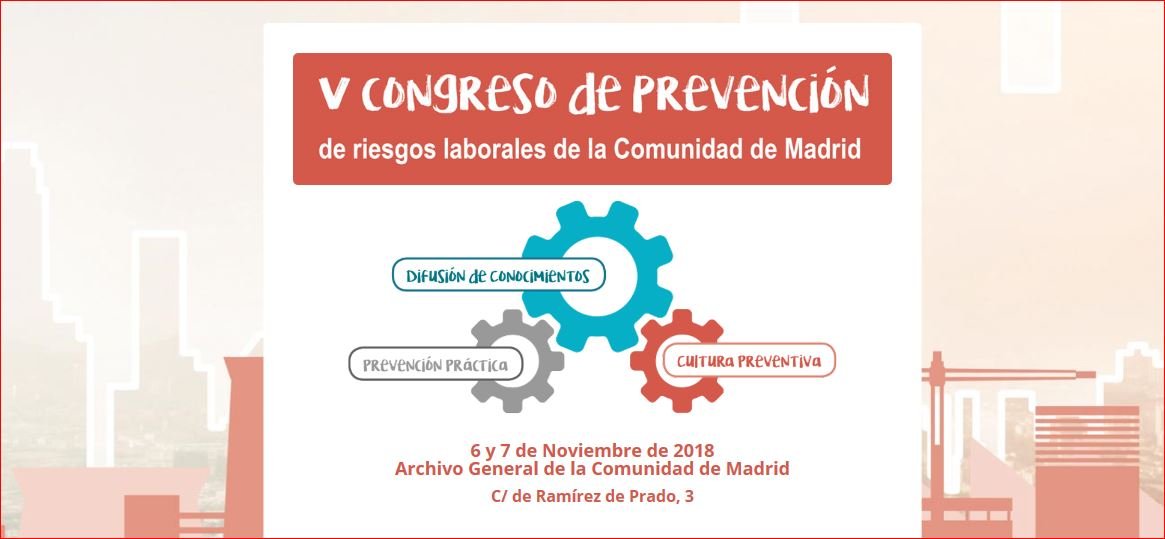 V Congreso de riesgos laborales en la Comuniad de Madrid