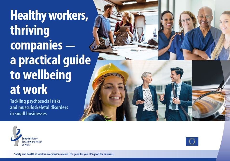 «Trabajadores sanos, empresas prósperas - Guía práctica para el bienestar en el trabajo»
