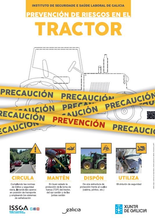 Campaña de prevención de riscos no tractor